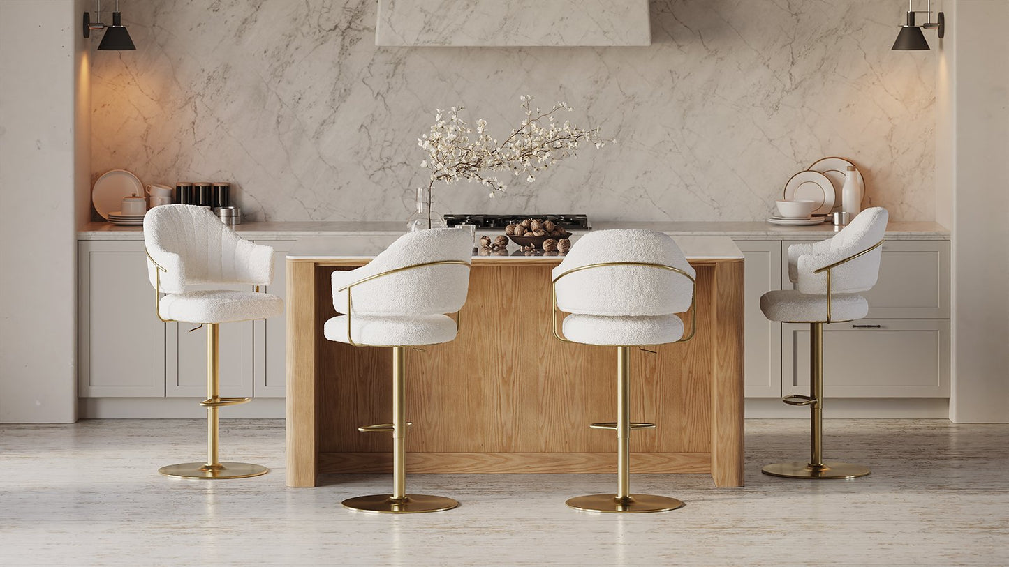 51" Sintered Stone Top Solid Wood Kitchen Island with Storage 4 COLOURS - Horizon and Stone