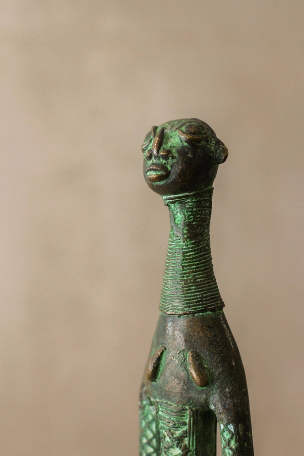 Benin Bronze Sculpture - 2.2 - Horizon and Stone