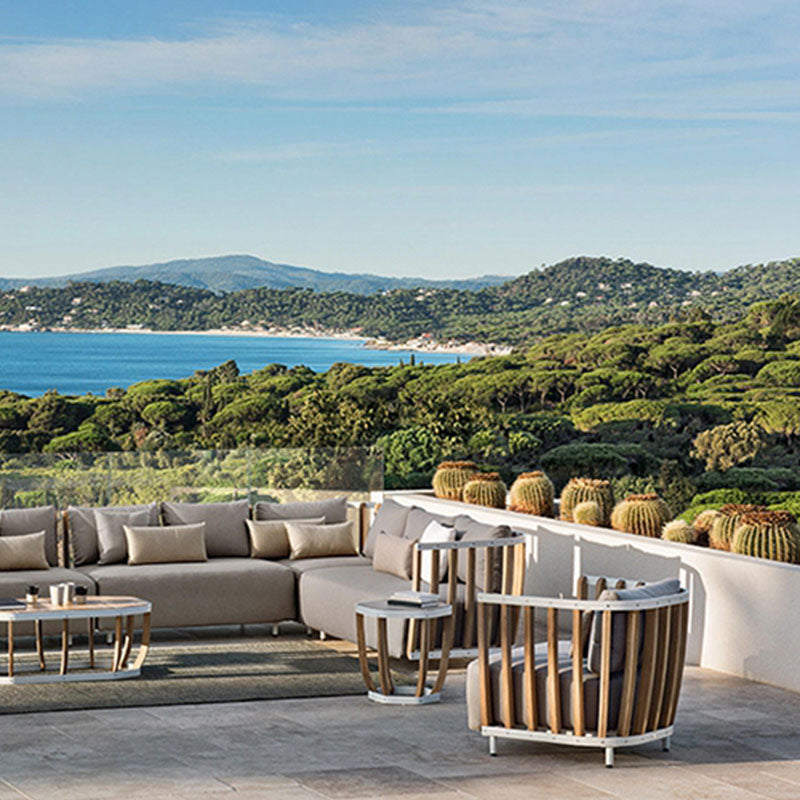 Gloria Outdoor Sofa Set, Outdoor Furniture, Teak Wood - Horizon and Stone