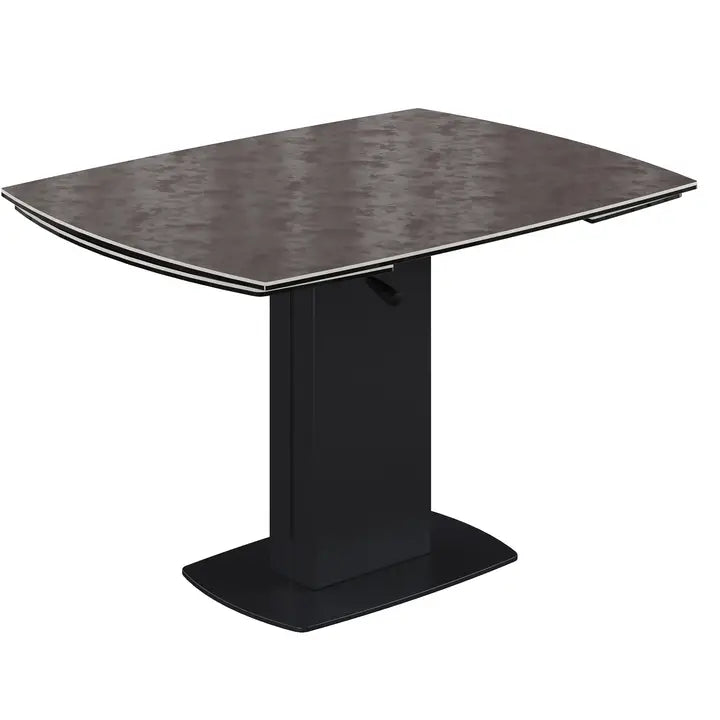 John Swivel Extending Ceramic Dining Table - DARK GREY