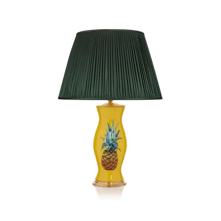 Aloha Handmade Pineapple Design Glass Accent Lamp - NO LAMPSHADE
