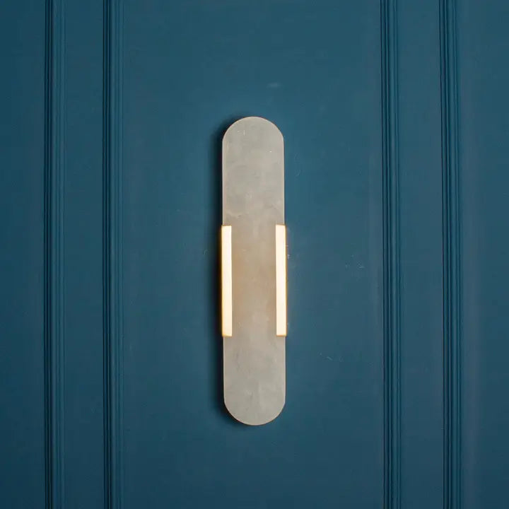White Marble Wall Sconce Led Lamp For Home Decor