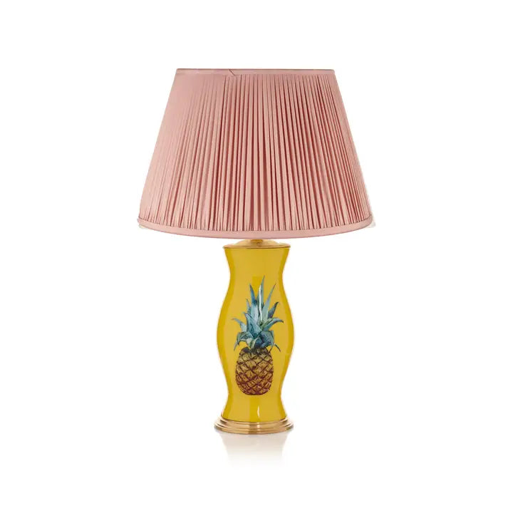 Aloha Handmade Pineapple Design Glass Accent Lamp - NO LAMPSHADE