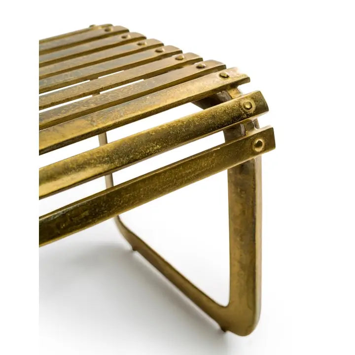 Aluminium Antique Gold Bench
