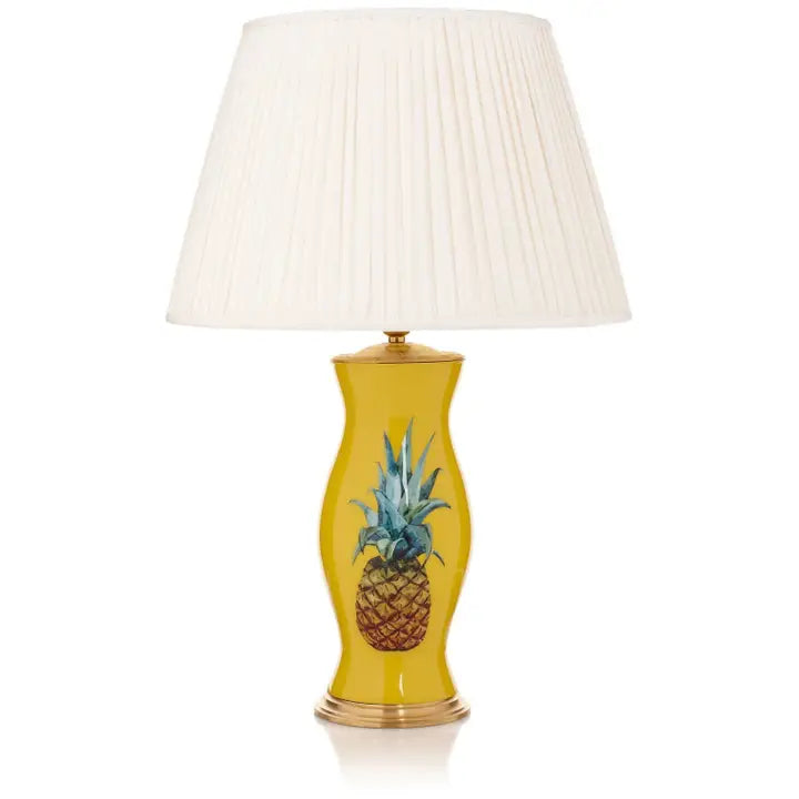 Aloha Handmade Pineapple Design Glass Accent Lamp - NO LAMPSHADE