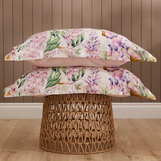 Mariposa Printed Duvet Cover Set Purple - Horizon and Stone