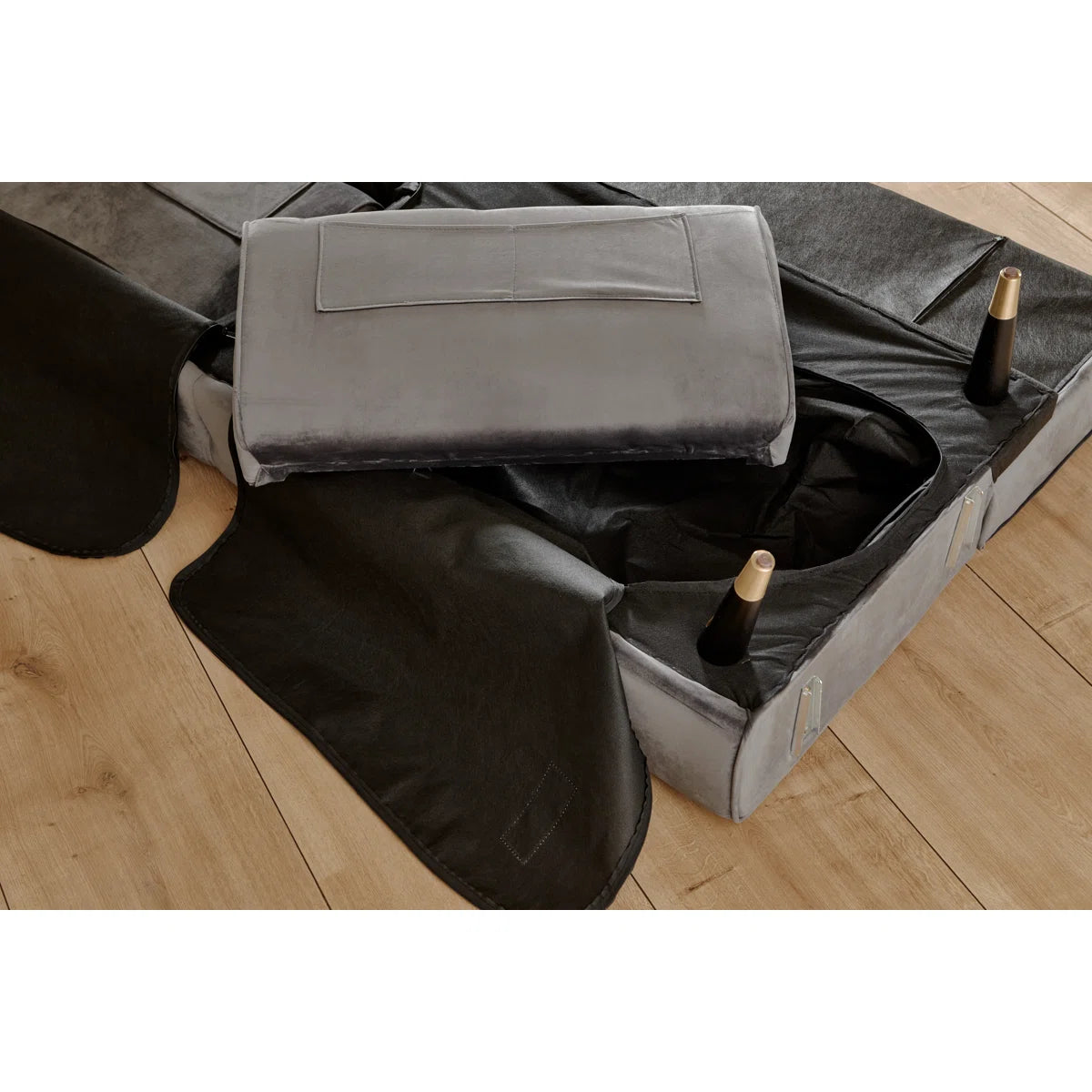 Shiflet 3 Seater Clic Clac Sofa Bed - Horizon and Stone