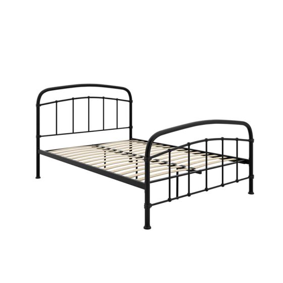 LPD Home Halston Kingsize Bed - Black - Horizon and Stone