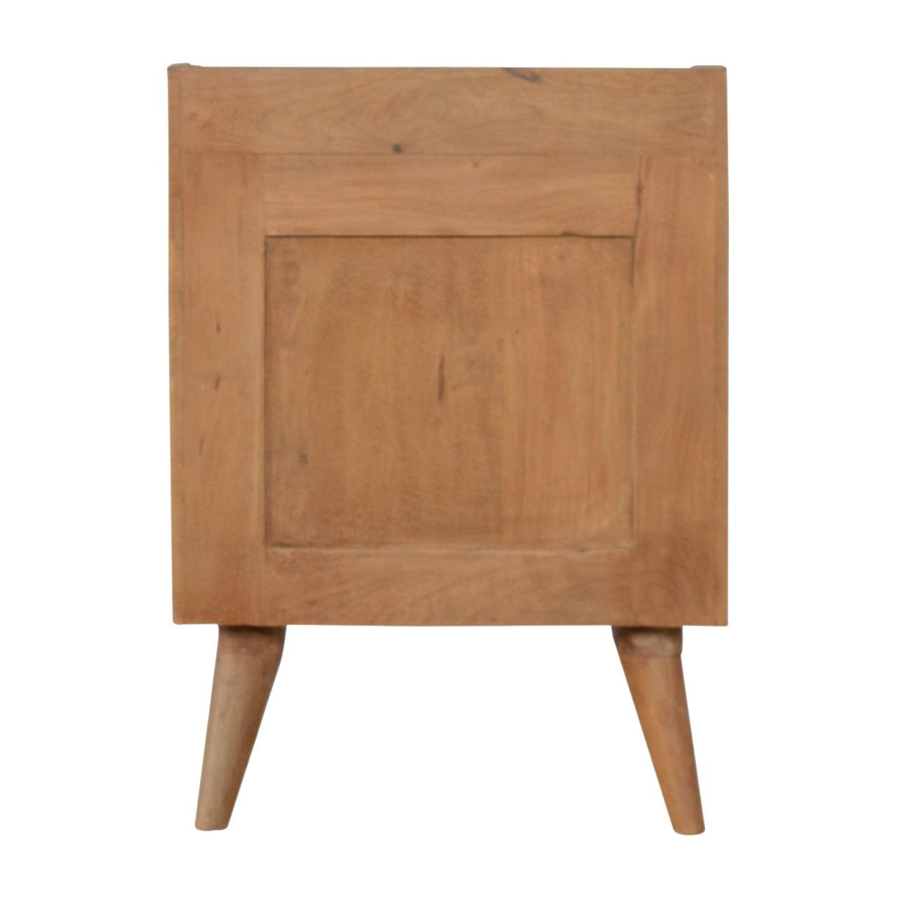 White Painted Bedside Table - Horizon and Stone