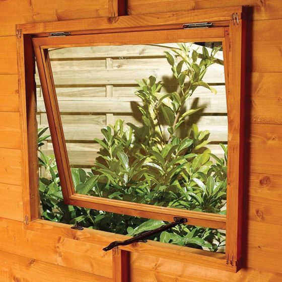 Rowlinson Premier Garden Shed 8x6 - Brown - Horizon and Stone