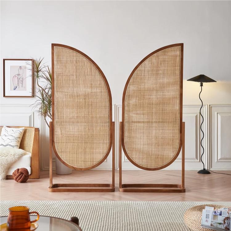 Vaughan Rattan Room Divider/ Screen - Horizon and Stone 