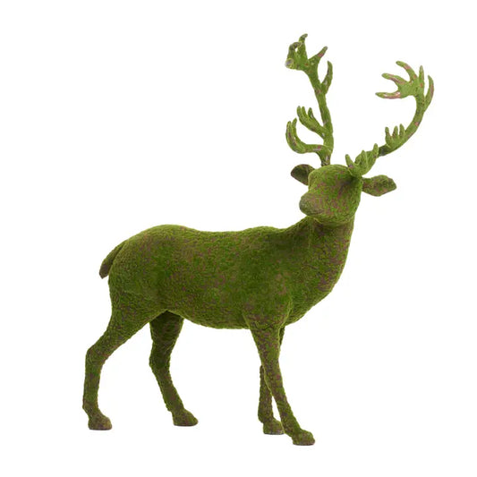 Moss Standing Deer Tt Grn 127cm