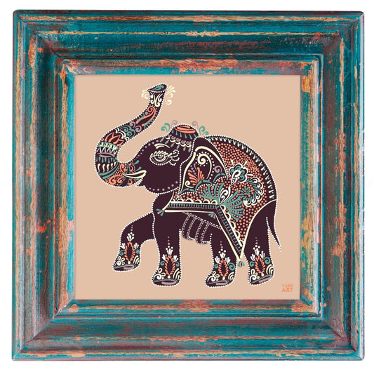 Boho Bee Outdoor Wall Art - Horizon and Stone 