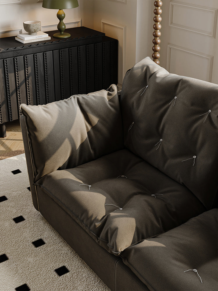 Sorrento Armchair, Black - Horizon and Stone 