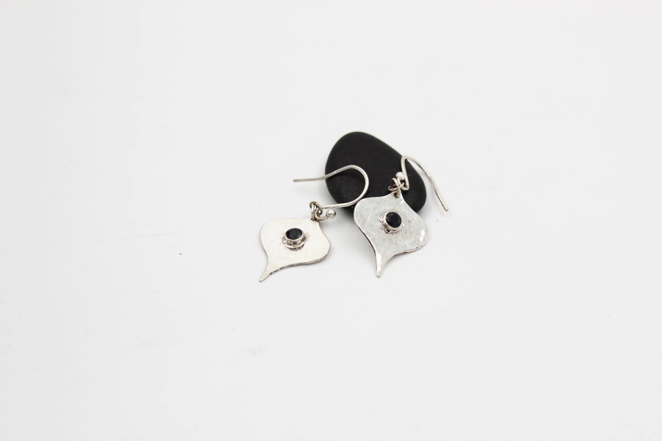 Mandala Sapphire Drop Earrings - Horizon and Stone 
