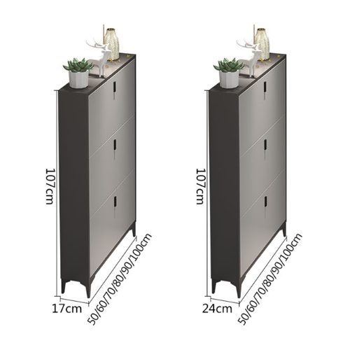 Assad Shoe Storage, Grey - Horizon and Stone 