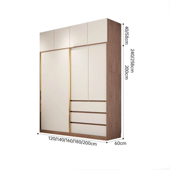 Seb Wardrobe Set - Horizon and Stone 