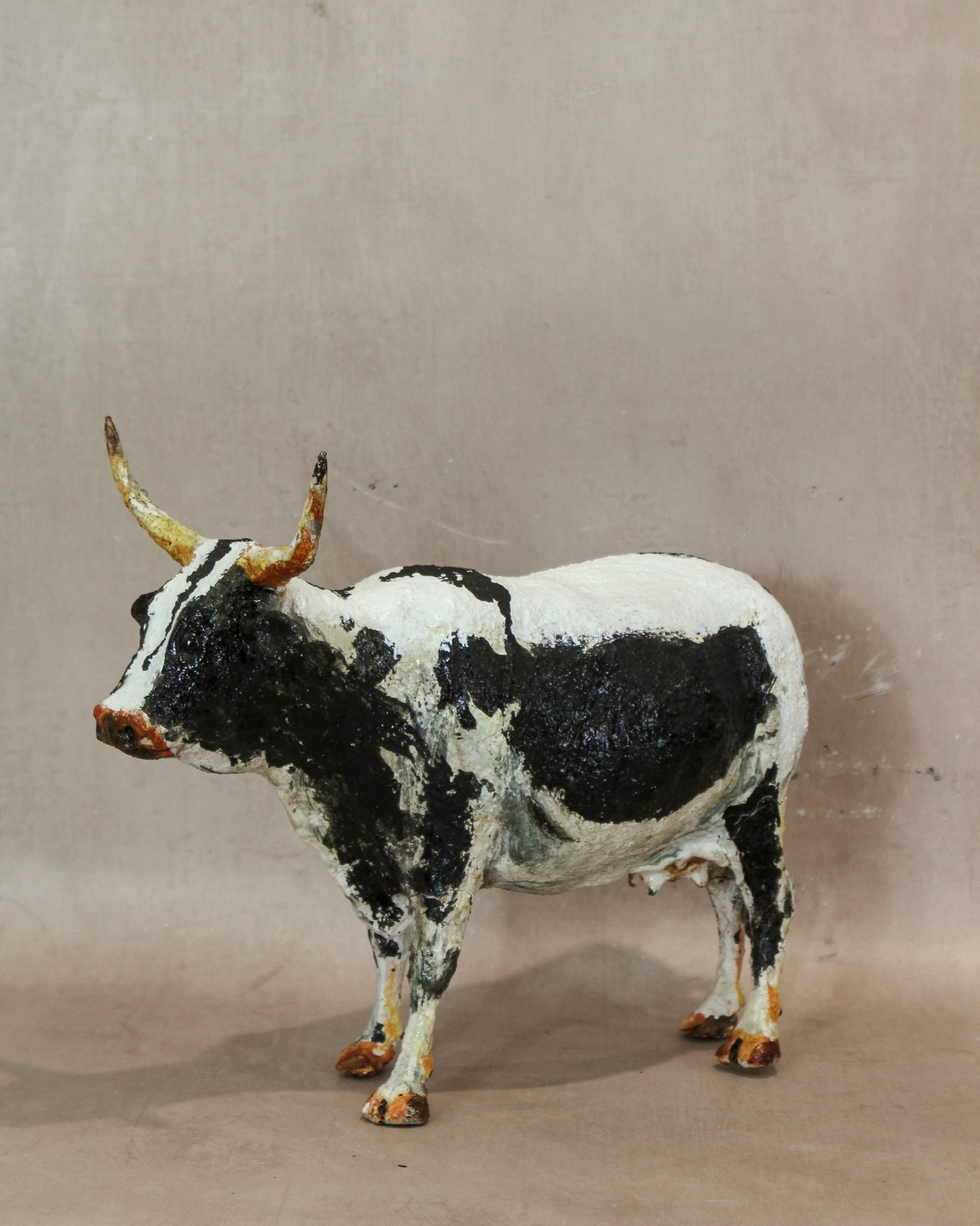 Paper Mache Nguni Cow - 185.4 - Horizon and Stone 