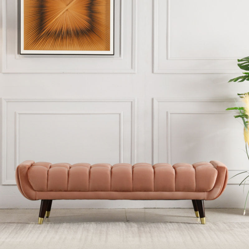 TB15 Orange Bench, Velvet - Horizon and Stone 