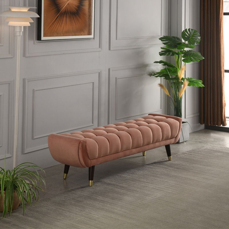 TB15 Orange Bench, Velvet - Horizon and Stone 