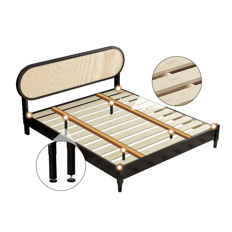 Barbara Queen Size, King Size, Super King Size Bed, Rattan - Horizon and Stone 