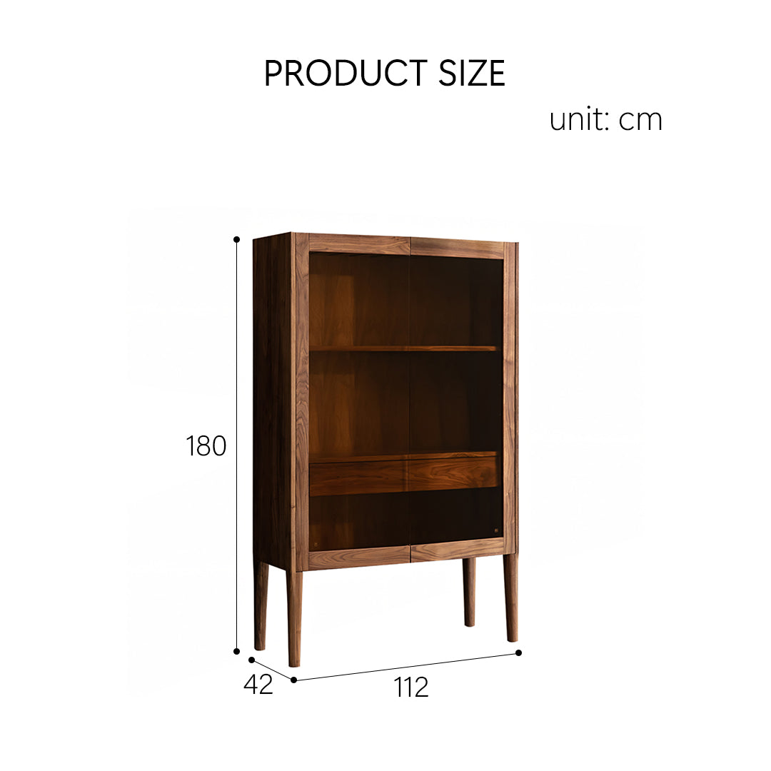 Anisimov Cabinet, Wine Storage With Wine Rack - Horizon and Stone 