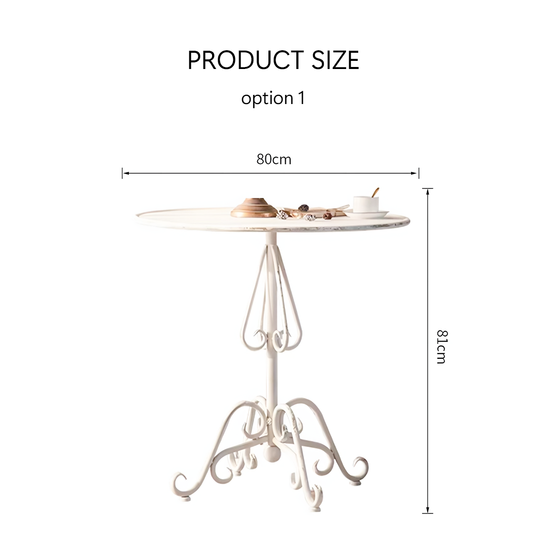 Antonia Outdoor Garden Dining Table Set, Iron - Horizon and Stone 
