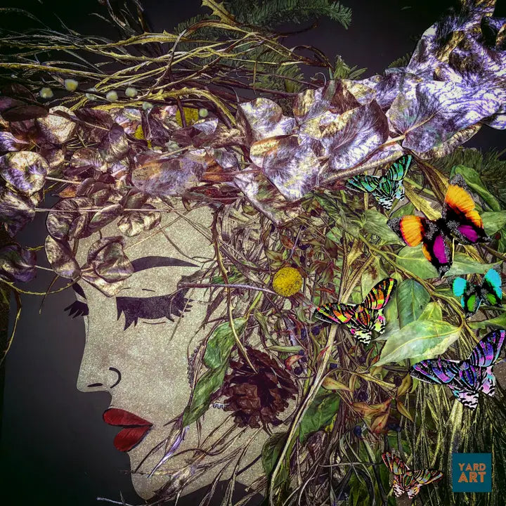 Titania Colour Outdoor Wall Art -