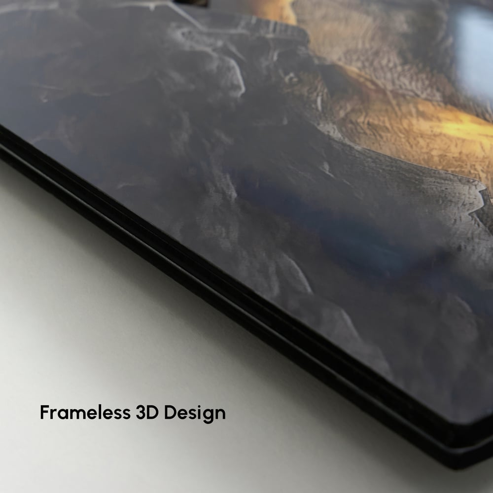 Modern Abstract LED Wall Art with Backlit Light Home Decor - Horizon and Stone 