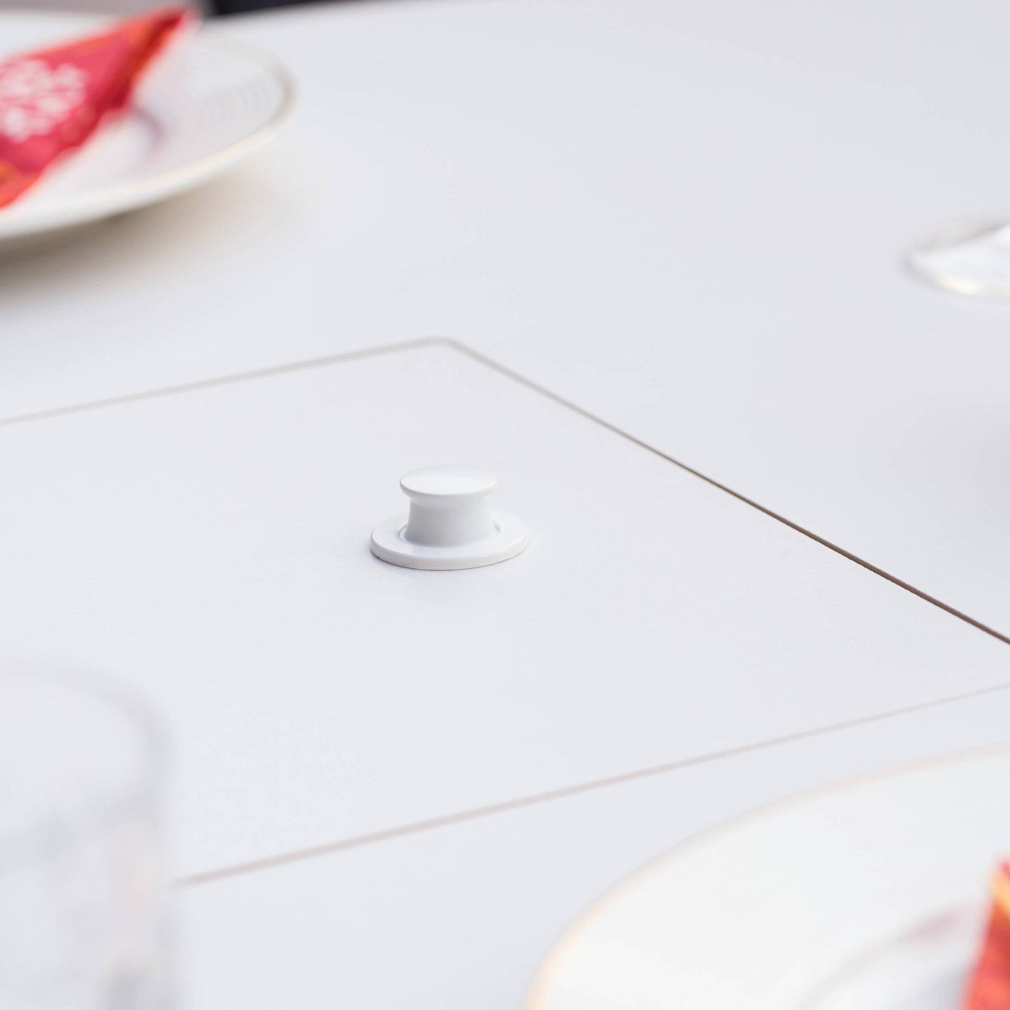 7 Pieces Outdoor Dining Set with Oval Propane Fire Pit Table & Rope Woven Armchair - Horizon and Stone 