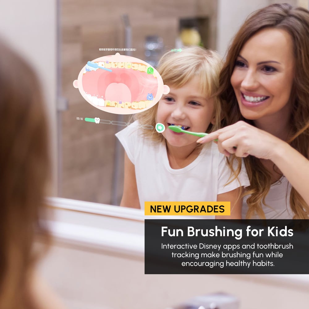 1200mm x 700mm Smart Bathroom Mirror Waterproof Touchscreen with Multi-Function - Horizon and Stone 