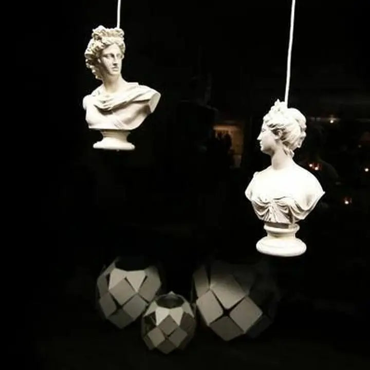 Hero Statue Lamp