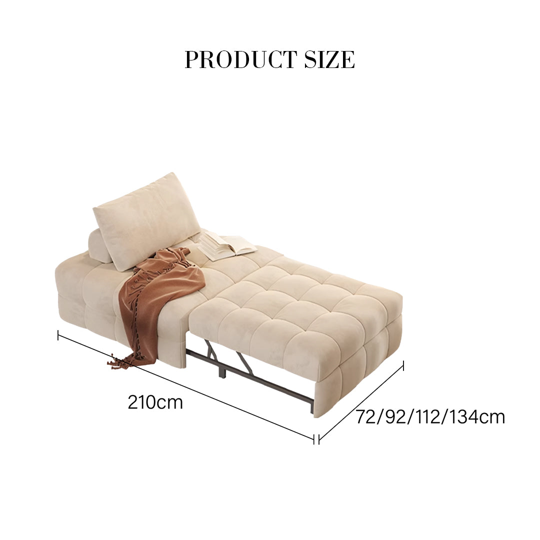 Nia Single Sofa Bed, Mini Sofa Bed - Horizon and Stone 