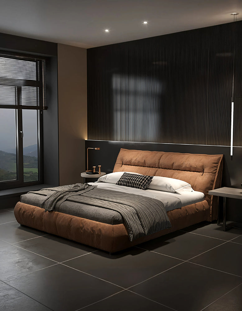 Raj King Size, Super King Size Bed With Storage, Dark Grey - Horizon and Stone 