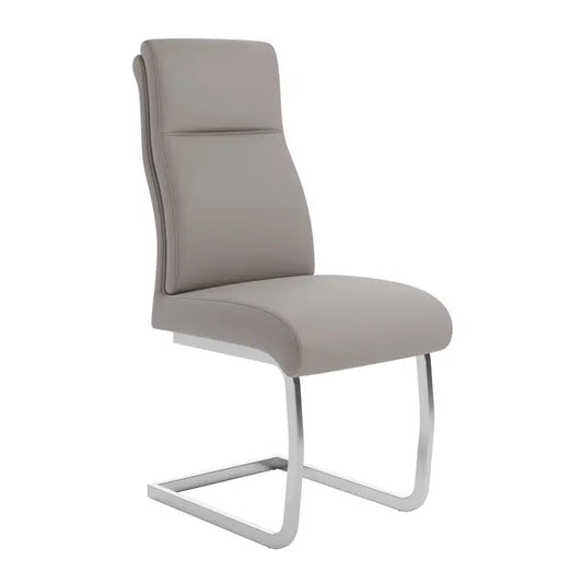 Marsh Faux Leather Cantilever Dining Chair    MIN ORDER 2 - Horizon and Stone 