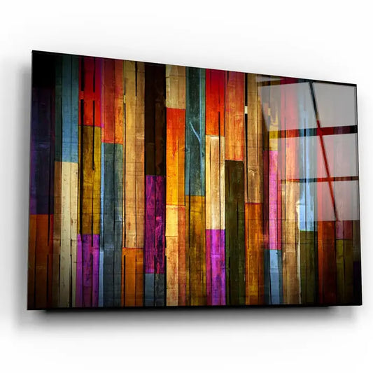 Painted Wood Glass Printing Wall Art Modern Decor Ideas For - Horizon and Stone 