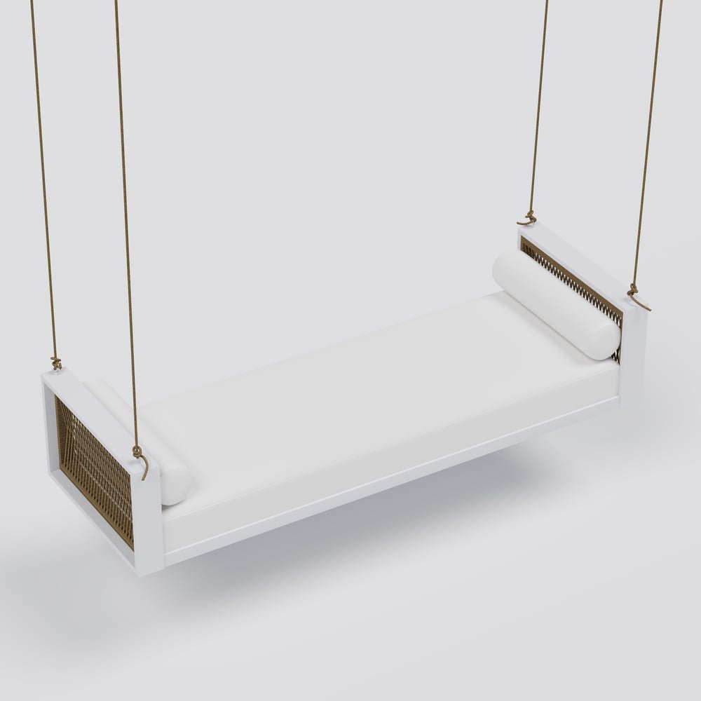 Outdoor Garden Swing Daybed with Cushion - Horizon and Stone 