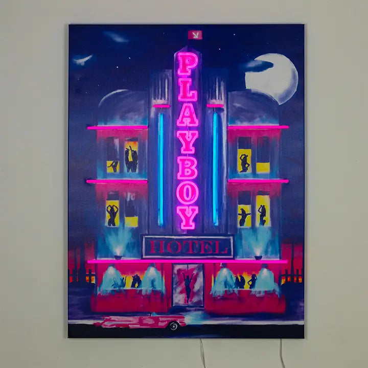 Playboy X Locomocean - Playboy Hotel (Led Neon)
