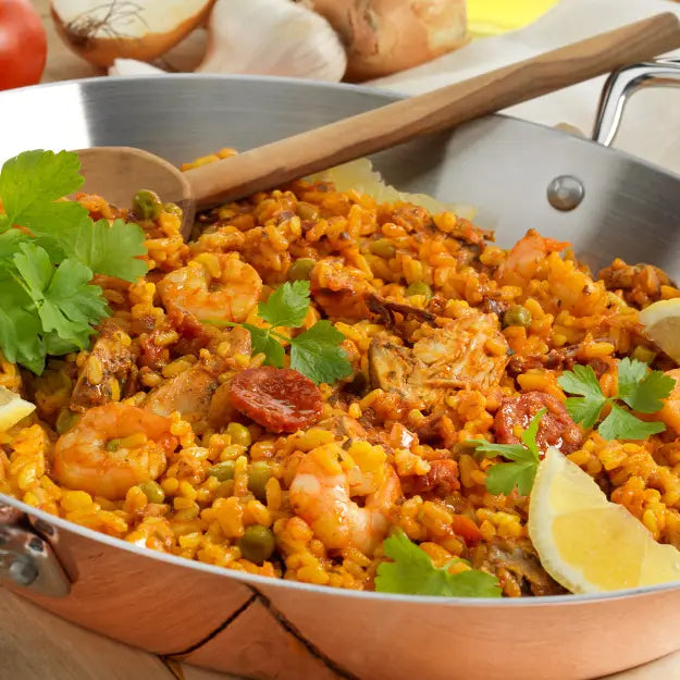 30cm Copper Induction Paella Pan