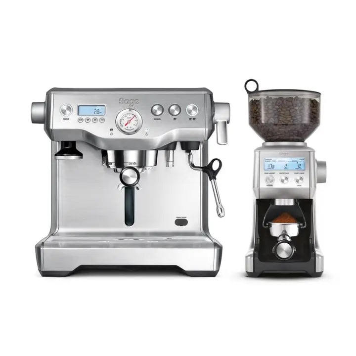 Sage the Dynamic Duo Espresso Machine and Coffee Grinder