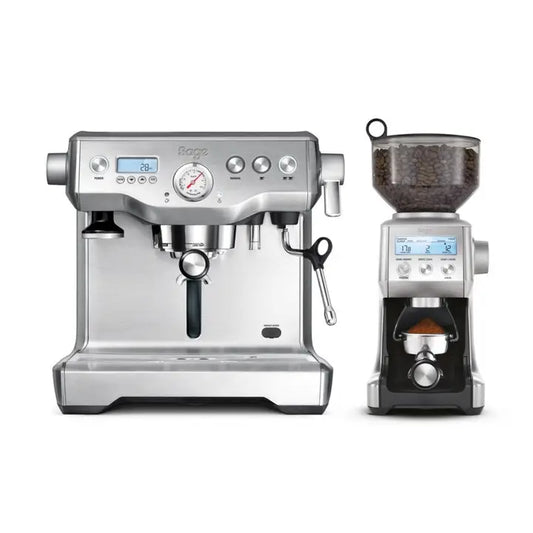 Sage the Dynamic Duo Espresso Machine and Coffee Grinder
