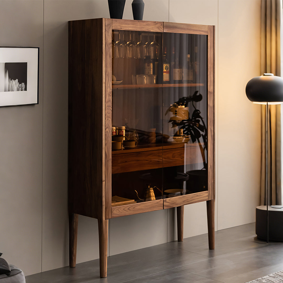 Anisimov Cabinet, Wine Storage With Wine Rack - Horizon and Stone 
