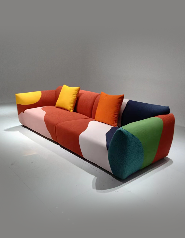 Harry Two Seater Sofa, Linen - Horizon and Stone 