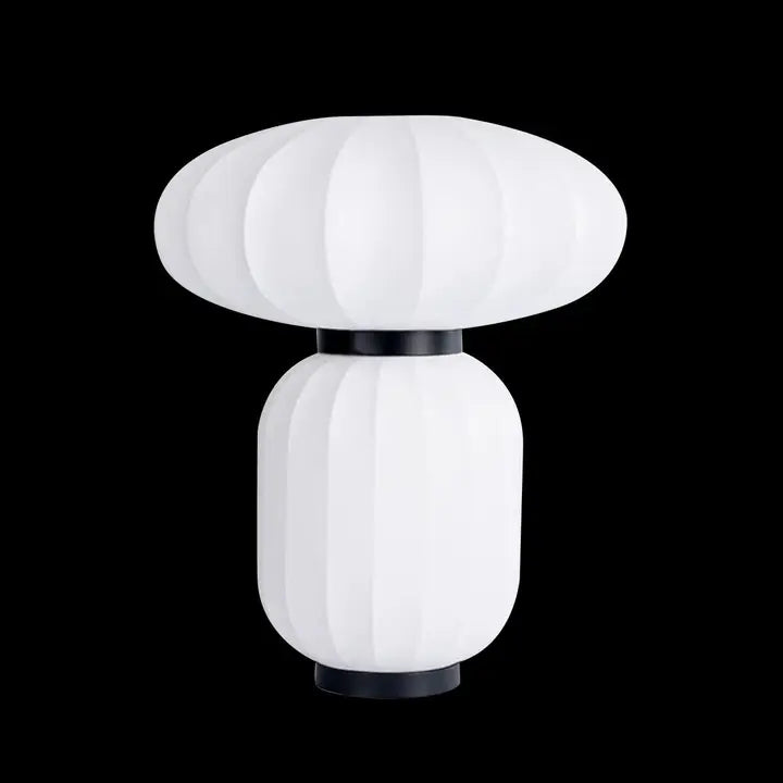 Nova White Soft Touch Narrow Table Lamp 30cm