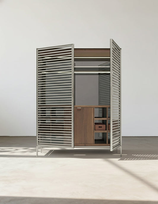 O'Sullivan Wine Sideboard, Wine Storage With Two Doors - Horizon and Stone 