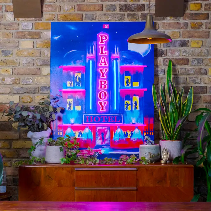 Playboy X Locomocean - Playboy Hotel (Led Neon)