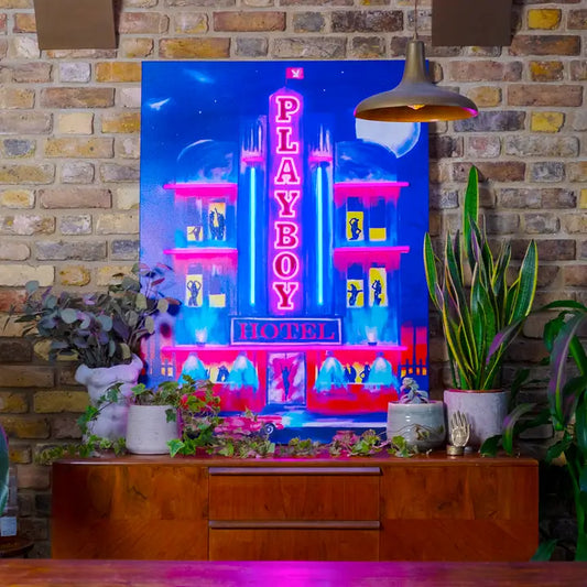 Playboy X Locomocean - Playboy Hotel (Led Neon)