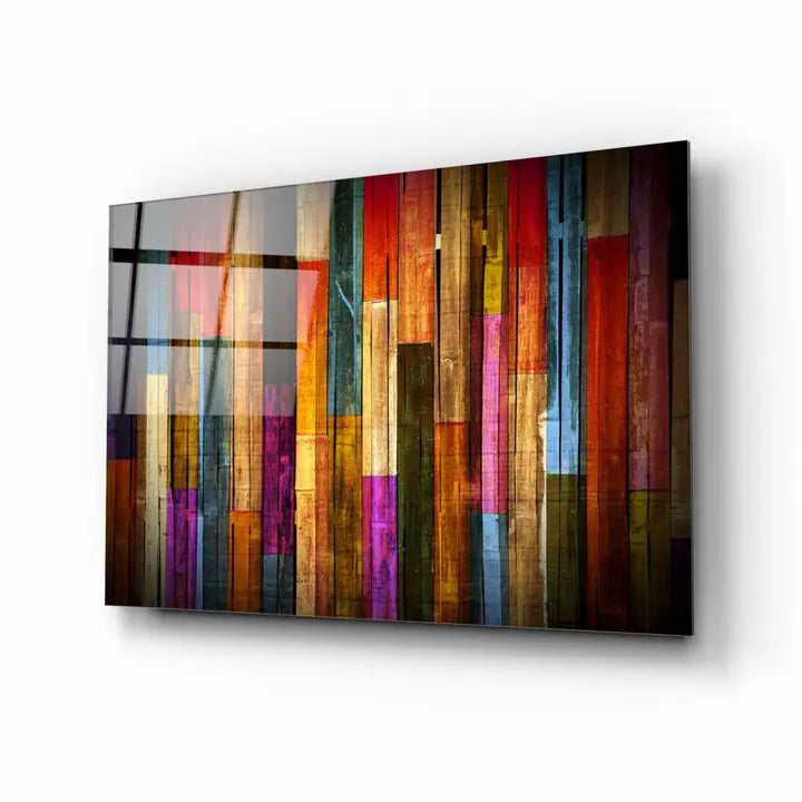 Painted Wood Glass Printing Wall Art Modern Decor Ideas For - Horizon and Stone 