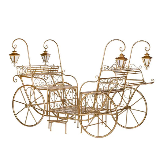 Met.Open Display Carriage Tt Gld 290cm 300Kg