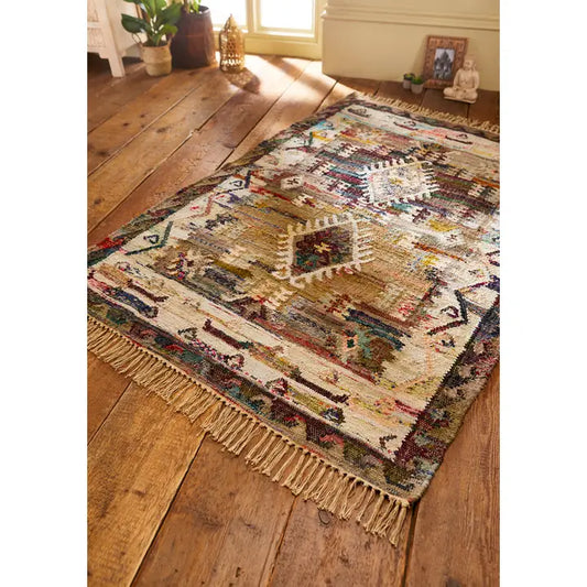 Dharna Recycled Hand Loom Kilim Rug 150X240cm